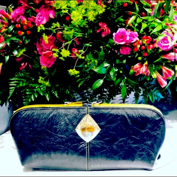 Unisex Italian leatherVintage NEW different piece of Art made as a BAG for you - Picture 2 of 4